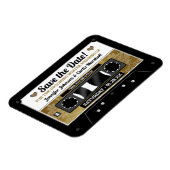 Het Cassettebandje van de teruggave Bieden sparen Magneet (Linkerzijde)