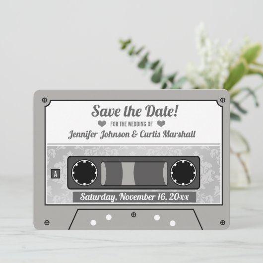 Het Cassettebandje van de terugtocht sparen de Dat Kaart (Staand voorkant)