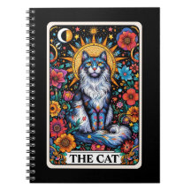 Het Cat Spirit Tarot Kaart Notitieboek