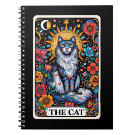 Het Cat Spirit Tarot Kaart Notitieboek
