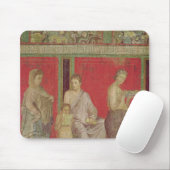 Het catechisme met een jong meisje dat leest muismat (Met muis)