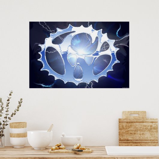 Het Catherine Wheel Poster (Keuken)