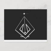 Het causale vlak. briefkaart (Voorkant)