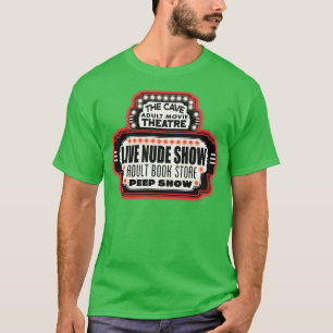 Het Cave Adult Theatre Los Angeles wordt geopend T-shirt