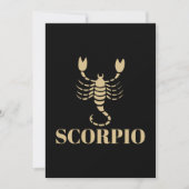 Het "Celestial Astrology Horoscope Scorpio"-teken (Voorkant)
