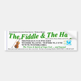 Het Celtic World Radio Program van de VROUW Bumpersticker