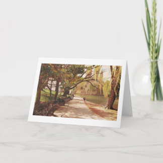 HET CENTRAL PARK VAN HET MEER VAN HET ROEIEN KAART