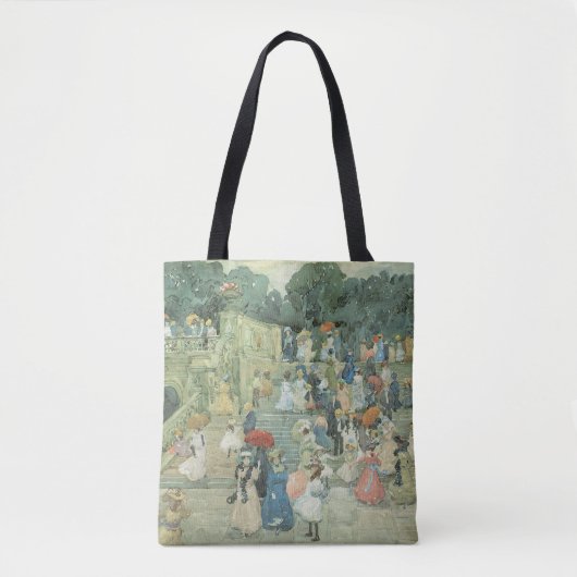 Het centrale park van Maurice Prendergast Tote Bag (Voorkant)