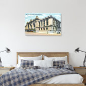 Het centrale spoorwegstation van NY # 2 Canvas Afdruk (Insitu (Slaapkamer))