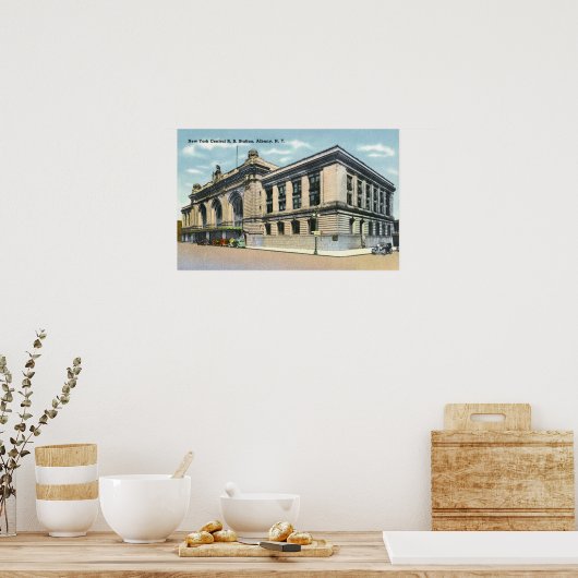 Het centrale spoorwegstation van NY # 2 Poster (Keuken)