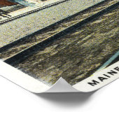 Het centrale station van Maine Poster (Hoek)