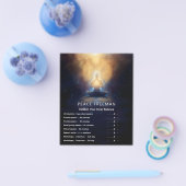 Het centrum binnen | Mindful stilte Flyer (Enkel)