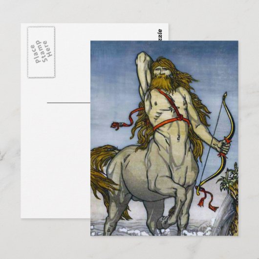 Het centrum briefkaart (Voorkant / Achterkant)