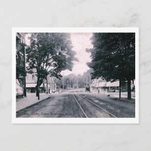 Het centrum, de Vintage van de hogere Montclair NJ Briefkaart
