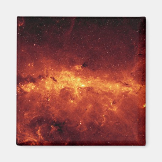 Het centrum Melkweg stroomt met stof Magneet (Voorkant)