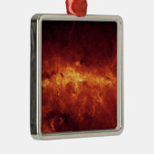 Het centrum Melkweg stroomt met stof Metalen Ornament (Rechts)