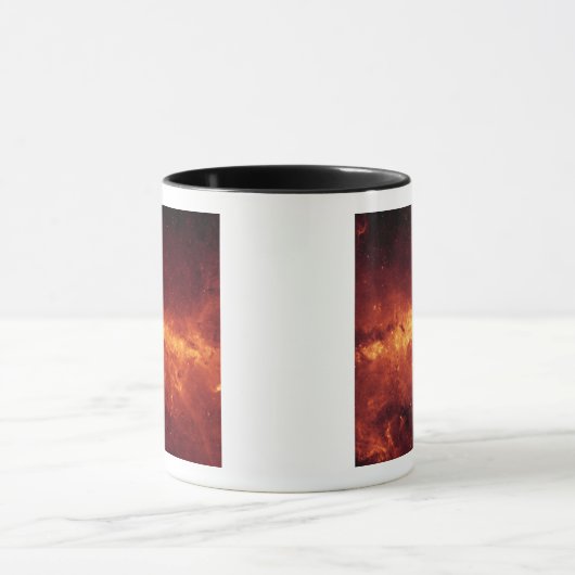 Het centrum Melkweg stroomt met stof Mok (Midden)