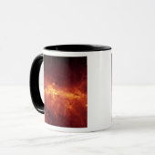 Het centrum Melkweg stroomt met stof Mok (Voorkant links)