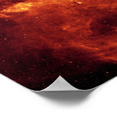 Het centrum Melkweg stroomt met stof Poster (Hoek)