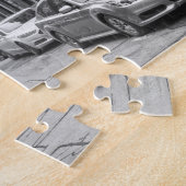 Het centrum Montreal. Legpuzzel (Zijkant)