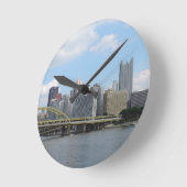 Het centrum Pittsburgh Skyline Ronde Klok (Hoek)