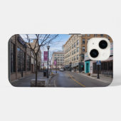 Het centrum Springfield iPhone Hoesje (Achterkant horizontaal)