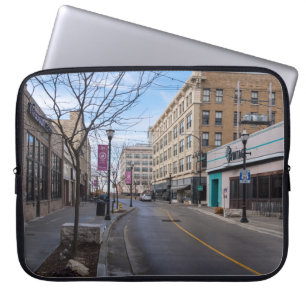 Het centrum Springfield Laptop Sleeve
