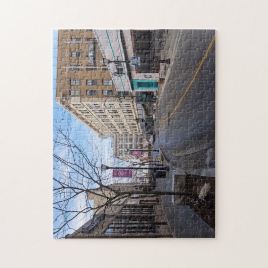 Het centrum Springfield Legpuzzel (Verticaal)