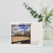 Het centrum van Birmingham Briefkaart (Staand voorkant)