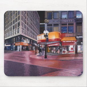 Het centrum van Boston Muismat