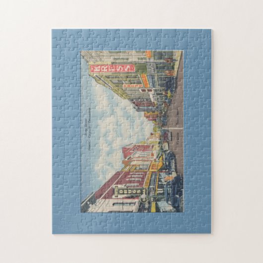 Het centrum van Bristol VA TN Kress Legpuzzel (Verticaal)