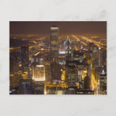 Het centrum van Chicago Briefkaart (Voorkant)