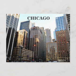 Het centrum van Chicago Briefkaart