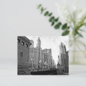 Het centrum van Chicago Briefkaart (Staand voorkant)