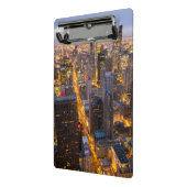 Het centrum van Chicago skyline bij schemering Mini Klembord (Angled2)