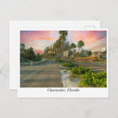 Het centrum van Clearwater: Florida's Coastal Gem Briefkaart (Voorkant / Achterkant)