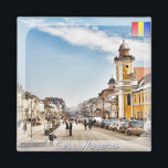 Het centrum van Cluj Napoca Magneet<br><div class="desc">De hoofdplaats is Cluj Napoca, Roemenië.</div>