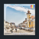 Het centrum van Cluj Napoca Magneet<br><div class="desc">De hoofdplaats is Cluj Napoca, Roemenië.</div>