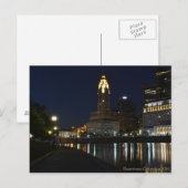 Het centrum van Columbus, OH Skyline Briefkaart (Voorkant / Achterkant)