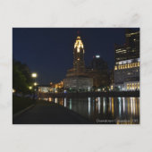 Het centrum van Columbus, OH Skyline Briefkaart (Voorkant)