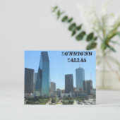 Het centrum van Dallas Texas # 3 Briefkaart (Staand voorkant)