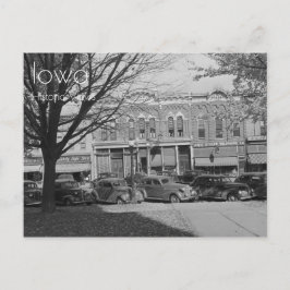 Het centrum van de binnenstad van Grundy, Briefkaa Briefkaart