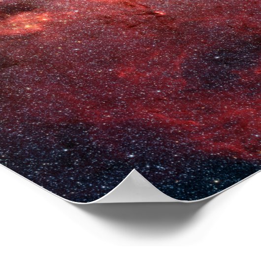 Het centrum van de Melkweg Poster (Hoek)