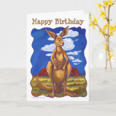 Het Centrum van de Partij van de kangoeroe Kaart (Gele Bloem)