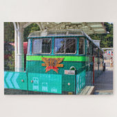 Het centrum van de piek tram, Hong Kong, Azië Legpuzzel (Horizontaal)