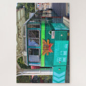 Het centrum van de piek tram, Hong Kong, Azië Legpuzzel (Verticaal)