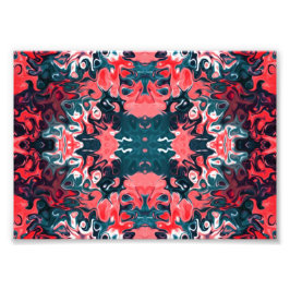 Het centrum van de soep foto afdruk