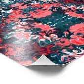 Het centrum van de soep foto afdruk (Hoek)