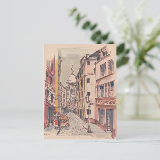 Het centrum van Europa Briefkaart (Staand voorkant)