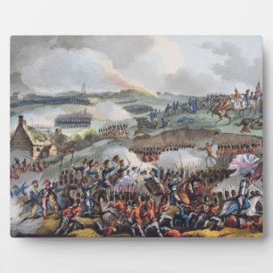 Het centrum van het Britse leger in actie bij de B Fotoplaat